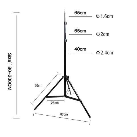 Профессиональный софтбокс на стойке для съёмок