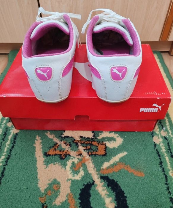Pantofi sport Puma piele naturală