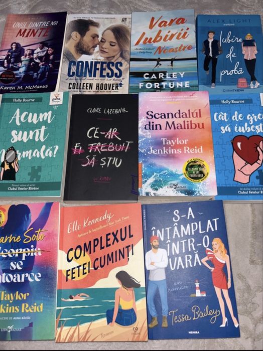 Carti pentru adolescenti(pretul difera la fiecare carte)