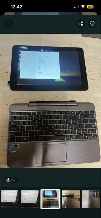 Tableta Asus ( laptop)
