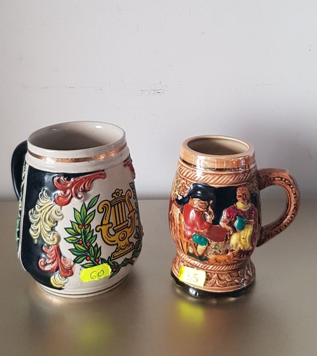 Halbe vechi din ceramică  glazurata