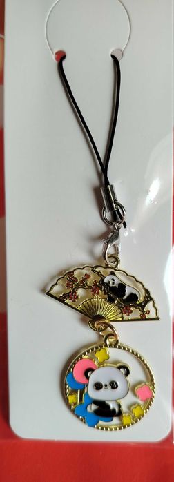 Подвески и брелок панда