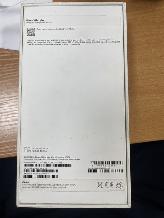 Iphone 15 pro max