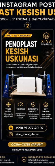 Penoplast kesish