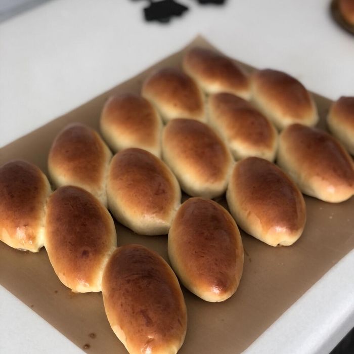 Жареные пирожки и печёные