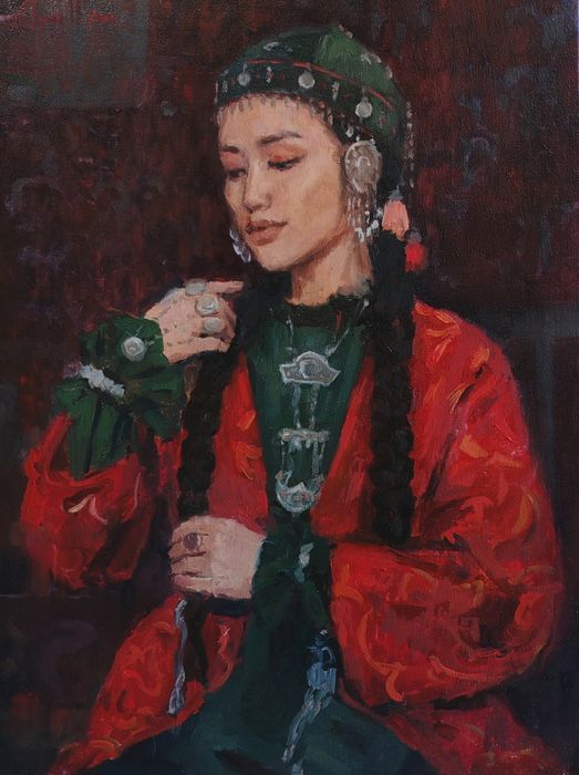 Картина маслом "Ару"