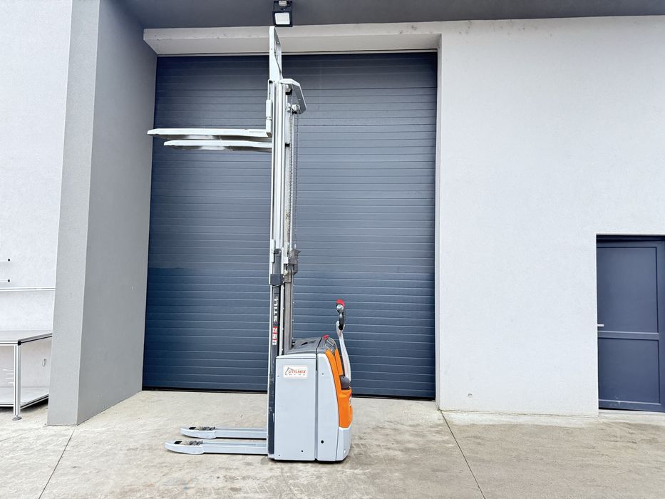 transpalet Liza electrica cu catarg Still 1,4 t  an 2017, nu Linde,