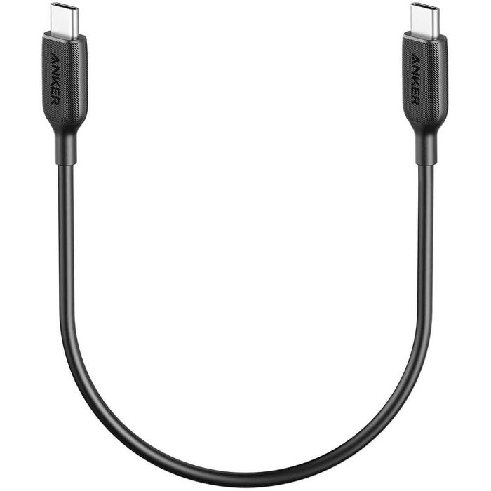 Anker PowerLine III USB-C към USB-C кабел, 60W,30cm дължина