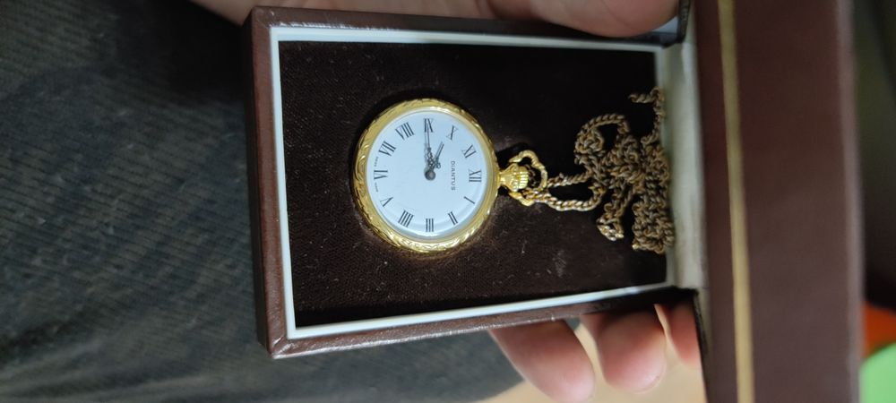 ceas mecanic Diantus placat aur