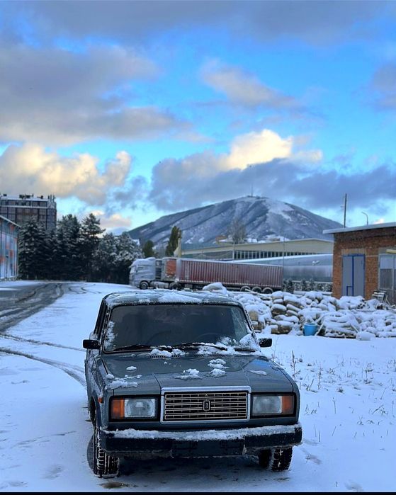 Ваз 2107 мокрые зелёные состояние хорошее