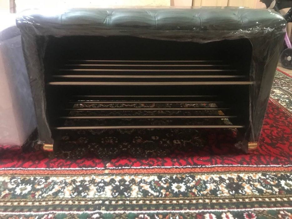 Прихожкага пуфик ва оёқ кийим қўядиган