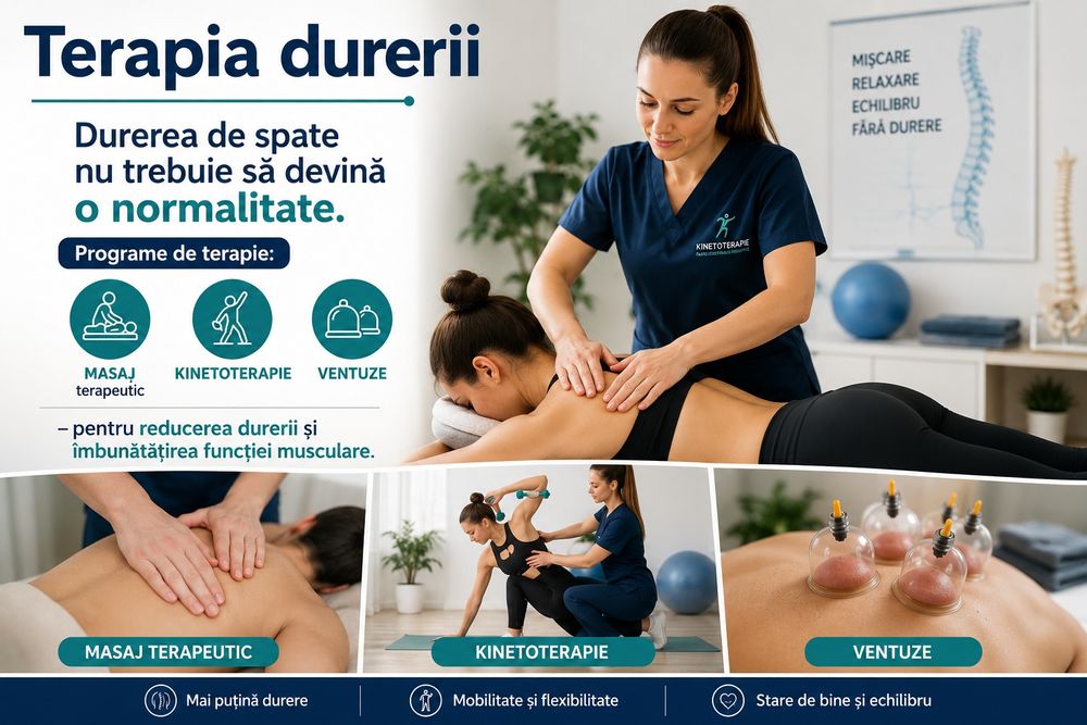 Masaj Relaxare & Recuperare , Kinetoterapie