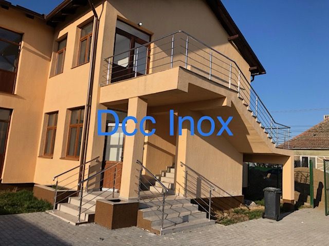 balustrade inox sticla, porti garduri inox, confectii inox,