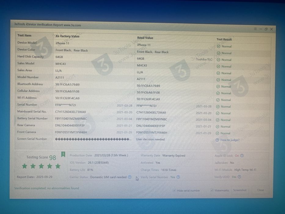 iPhone 11 LL/A Обмен.доплата киламан