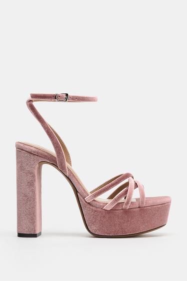 туфли Zara розовые