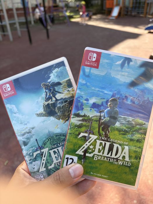 Картриджи Nintendo Switch Zelda