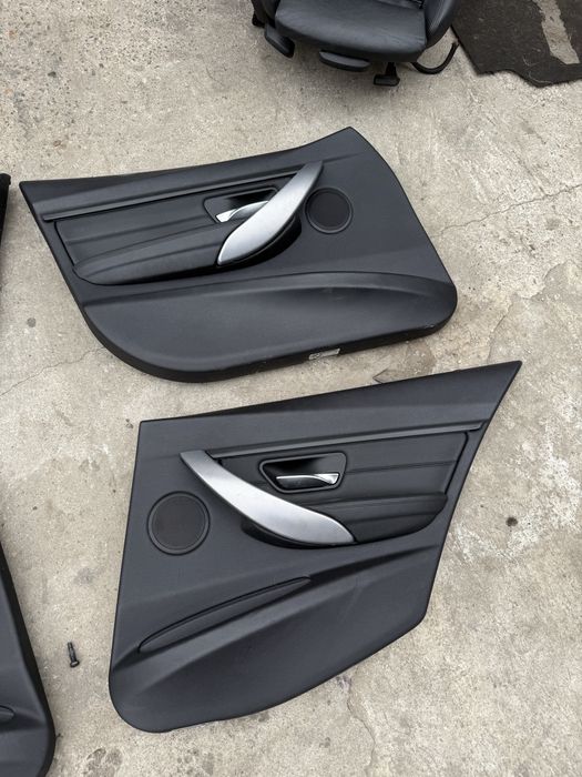 Рекаро салон bmw f30 бмв ф30 черен рекаро салон с подгрев rekaro