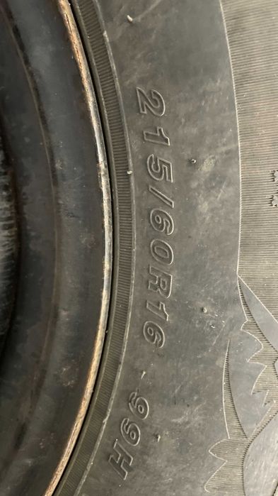 Set cauciucuri iarna Goodride 215 60 16 DOT 2022 + 4 Jante 6J*16 ET43