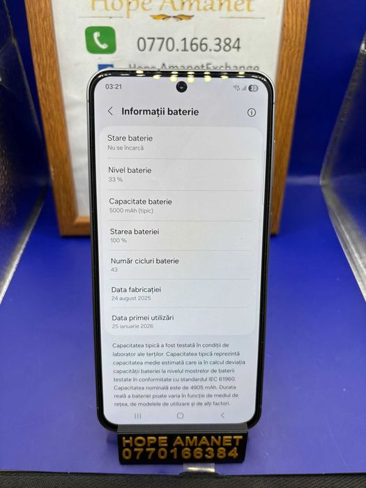 HOPE AMANET P2-Samsung a56 128 GB/8 RAM