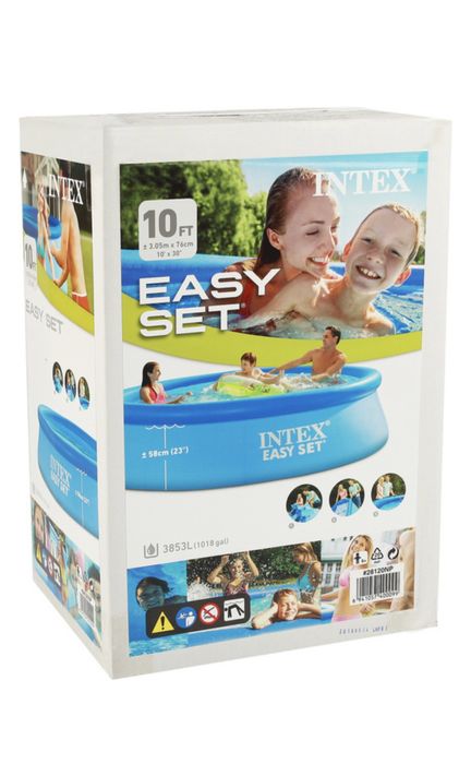 Бассейн надувной intex доставка