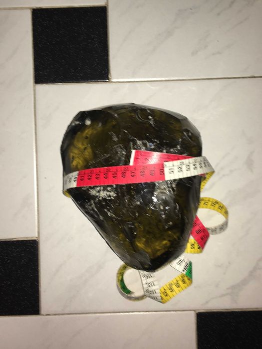 Опушен Кварц ,  друза 6000 карата.