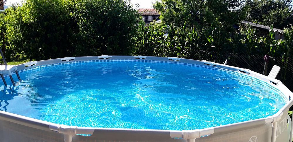 Piscină INTEX Prism Frame 457 x 122 cm cu filtrare prin cartuș