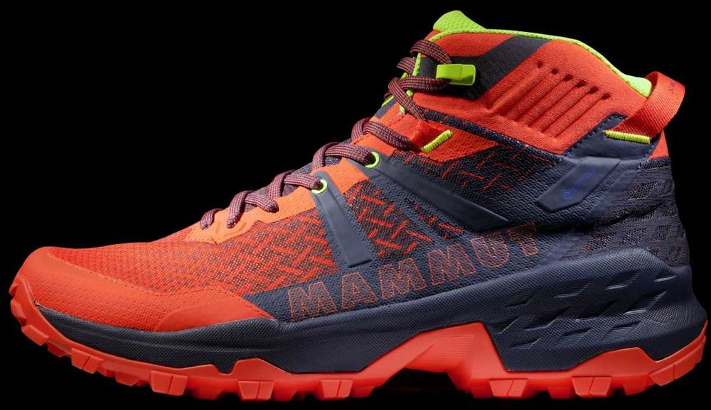 Туристически обувки  Buty Mammut Sertig II Mid GTX Men Hot Red/Marine