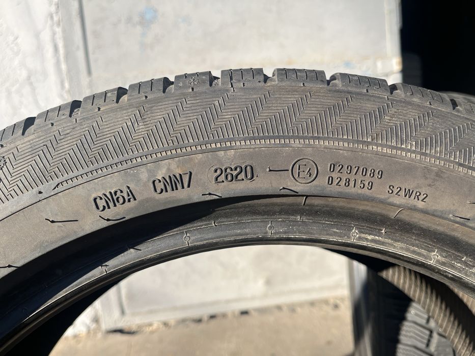 2 бр. зимни гуми 215/50/17 Gislaved 6/7 mm DOT 2620