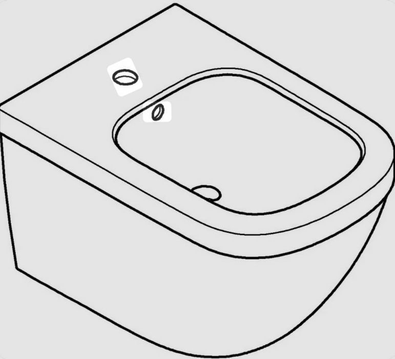 Биде подвесное GROHE Euro Ceramic