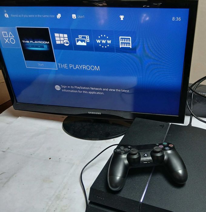 PlayStation 4 с Игри + контролер