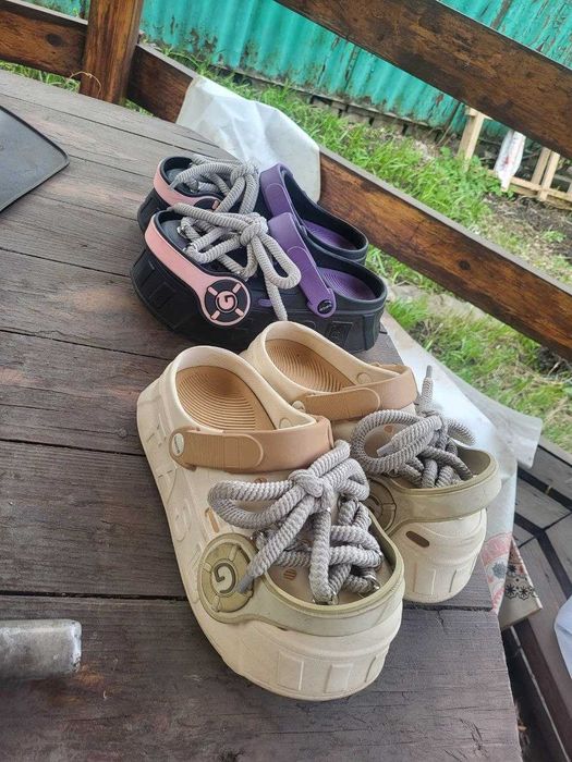 Сабо (модные тапочки) 38 размер, 2 пары