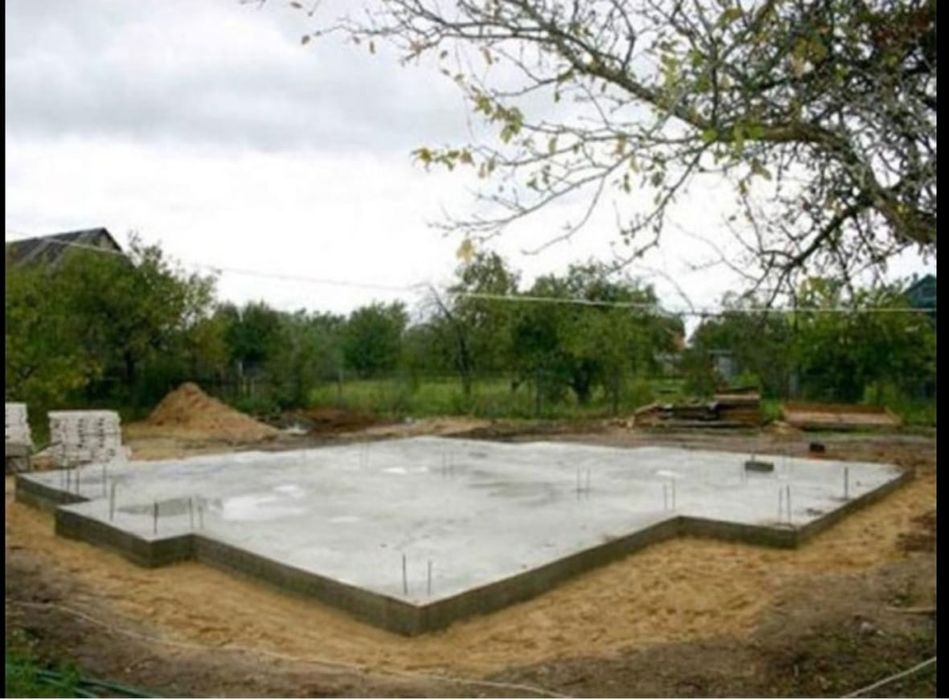 СТЯЖКА фундамент