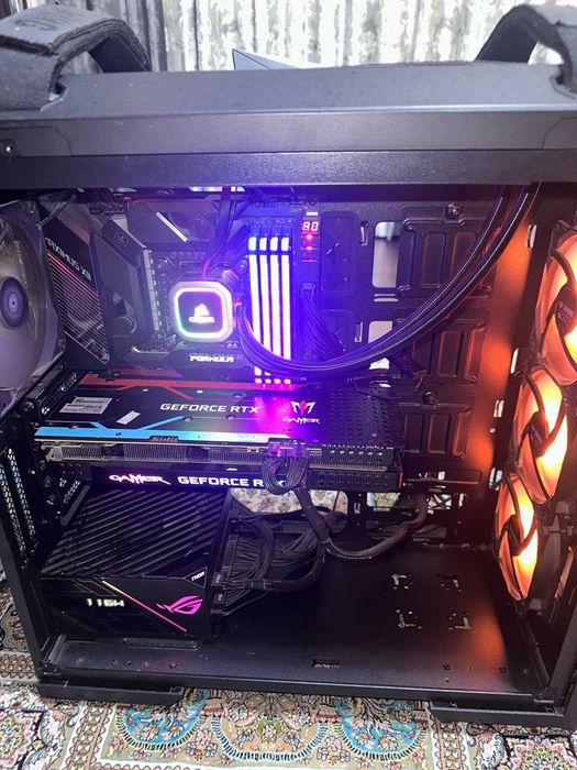 Игровой ПК Asus: i9-10900K • RTX 3060 Ti + BenQ 27" 240Hz + Logitech