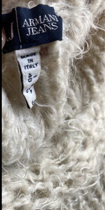 Armani Jeans - Vestǎ din lânǎ groasǎ cu guler înalt - Stare excelentǎ