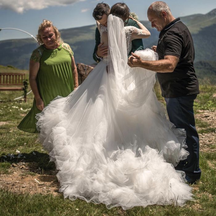 Rochie de mireasa 2in1