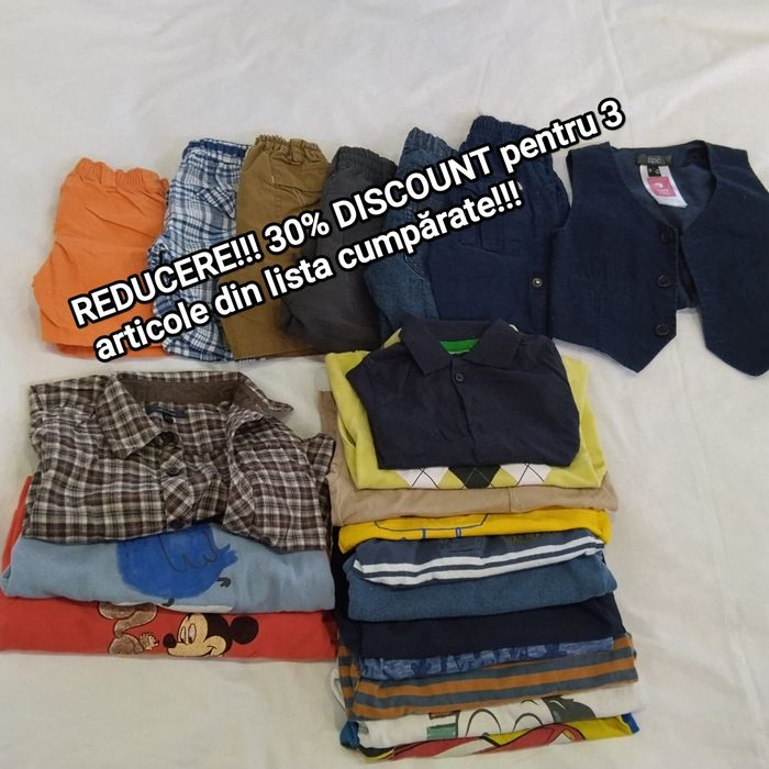 Lot hăinuțe băieței 1-2 ani