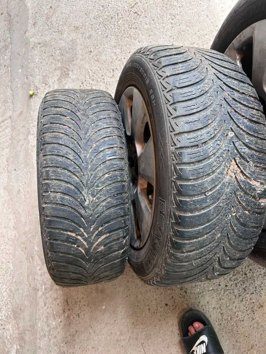 Jante audi cu tot cu anvelope 205/60r16