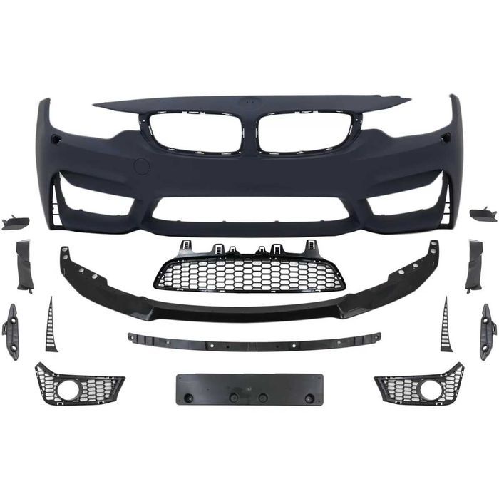 Pachet Exterior BMW Seria 4 F32 F33 (2013-up) M4 Design Coupe Cabrio Fara Proiectoare