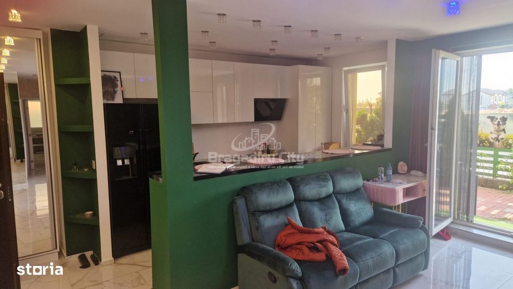 Ap 3 cam parter cu gradina Adora mobilat utilat