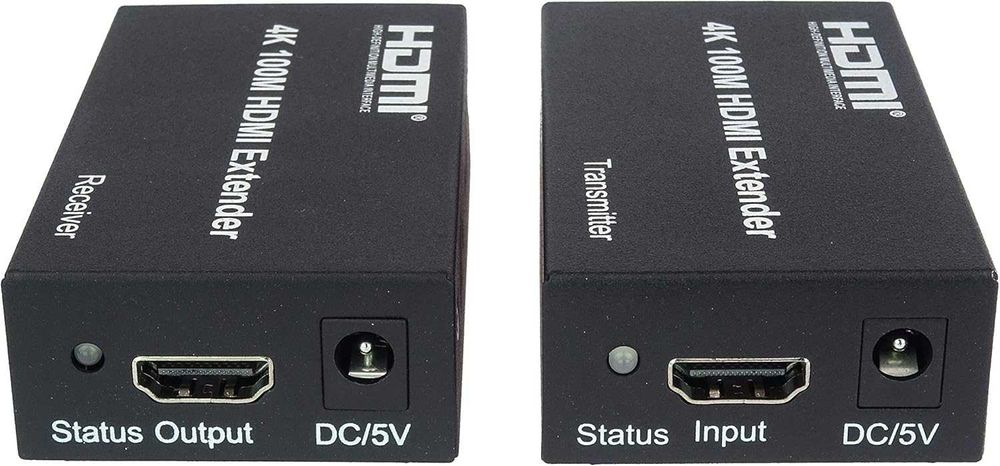 Extender HDMI 4K PremiumCord 100m Cat5e/Cat6,carcasă metalică,HDCP