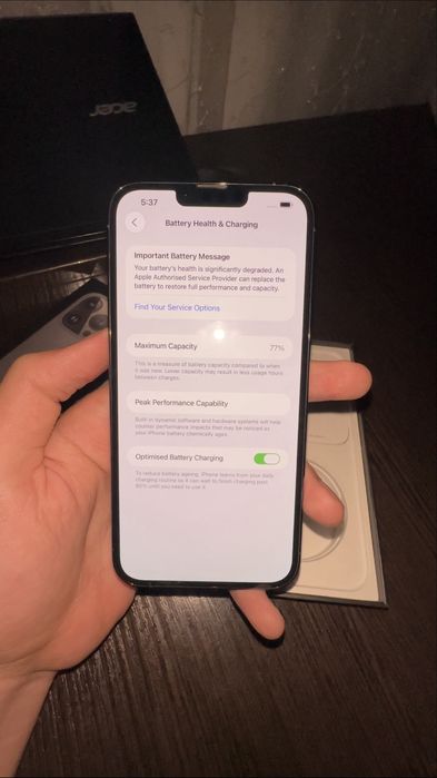 Iphone 13 pro max 256gb kak noviy