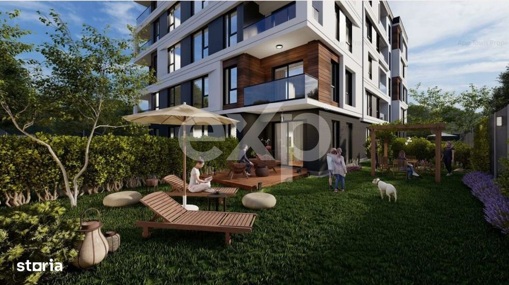 Apartament 2 camere | Parter | Curte proprie 53,66 mp | Pipera, Volunt — fotografia 1