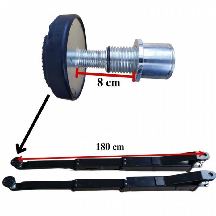 Elevator cu 2 coloane 5.5 tone 380V blocaj electric, cod-ST8130-380V