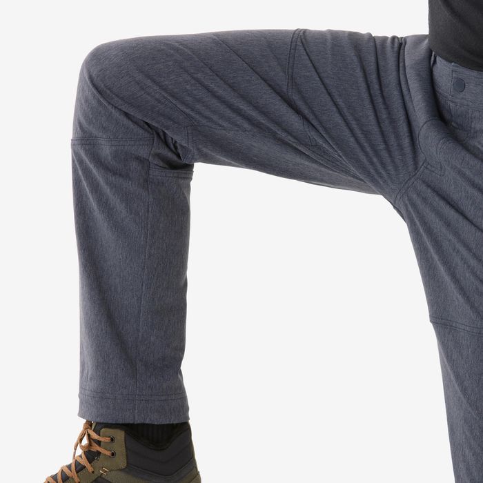 Pantaloni de drumeție 0° din denim - produs resigilat Decathlon