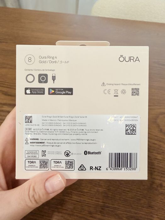 Смарт кольцо Oura ring 4