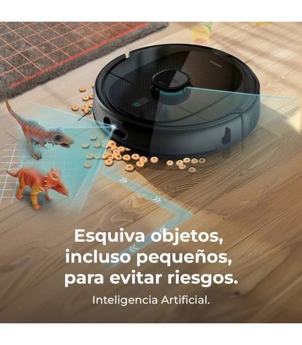 Aspirator robot Cecotec Conga 9990 AI Spin Revolution laser