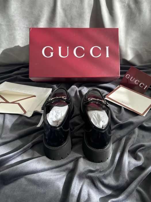 Mocasini Ghete Gucci Loafers Horsebit size 40