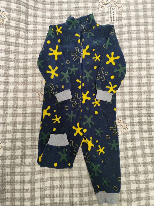 Флисовый ромпер в отличном состоянии