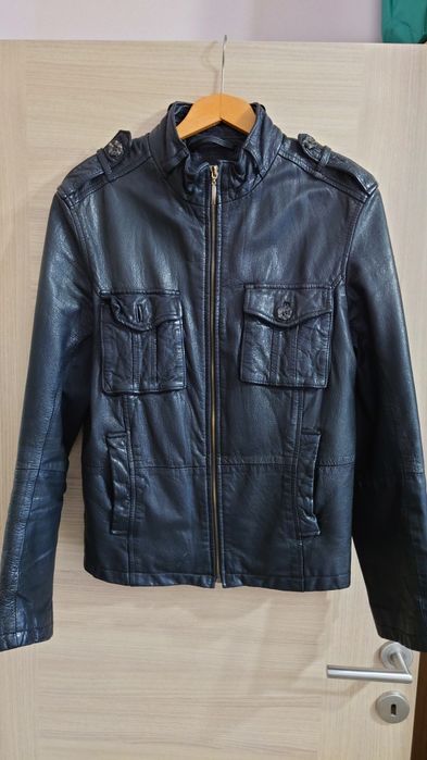 Мъжко яке Естествена кожа