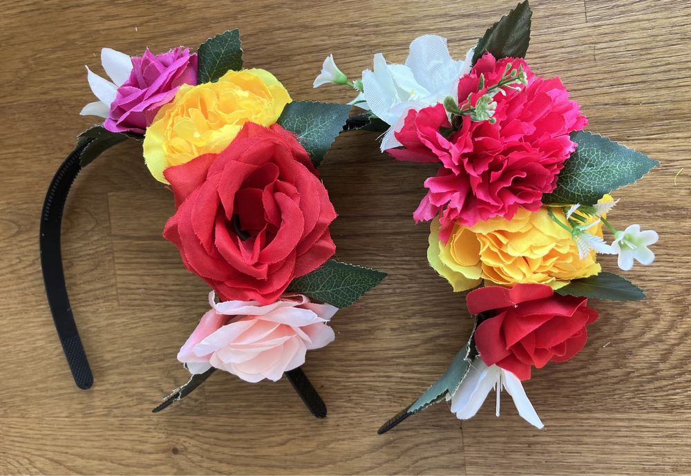 Дидема с цветя за народни танци